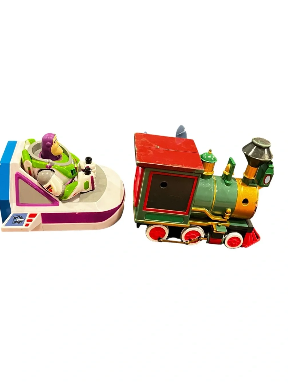 Disney Parks Stitch Pull Back & Go Train Toy Story Buzz Lightyear lot